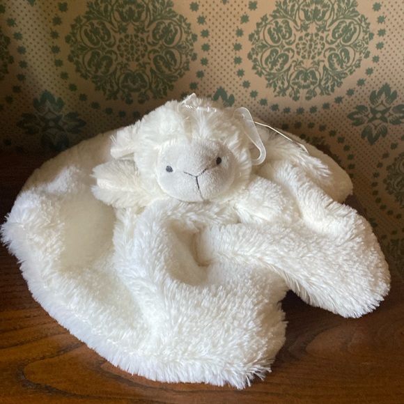 Soft baby toy/blankie, Lamb - Picture 1 of 6